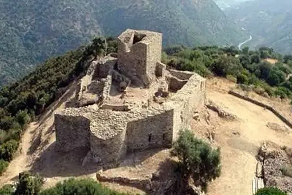 Il castello di Sassai (Archivio L'Unione Sarda)