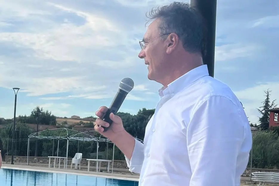 Il sindaco Terenzio Schirru