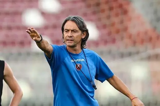 L'allenatore della Reggina Pippo Inzaghi (Archivio)