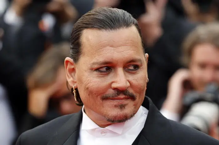 Johnny Depp in una foto del 2023 (Ansa)