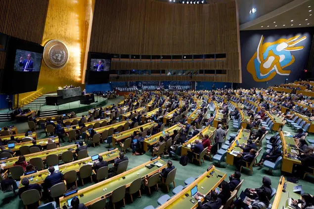 Assemblea Onu (foto Ansa)