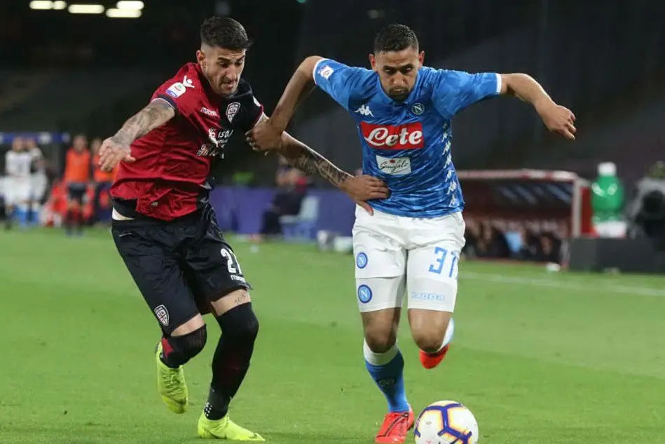Deiola e Ghoulam (Ansa)