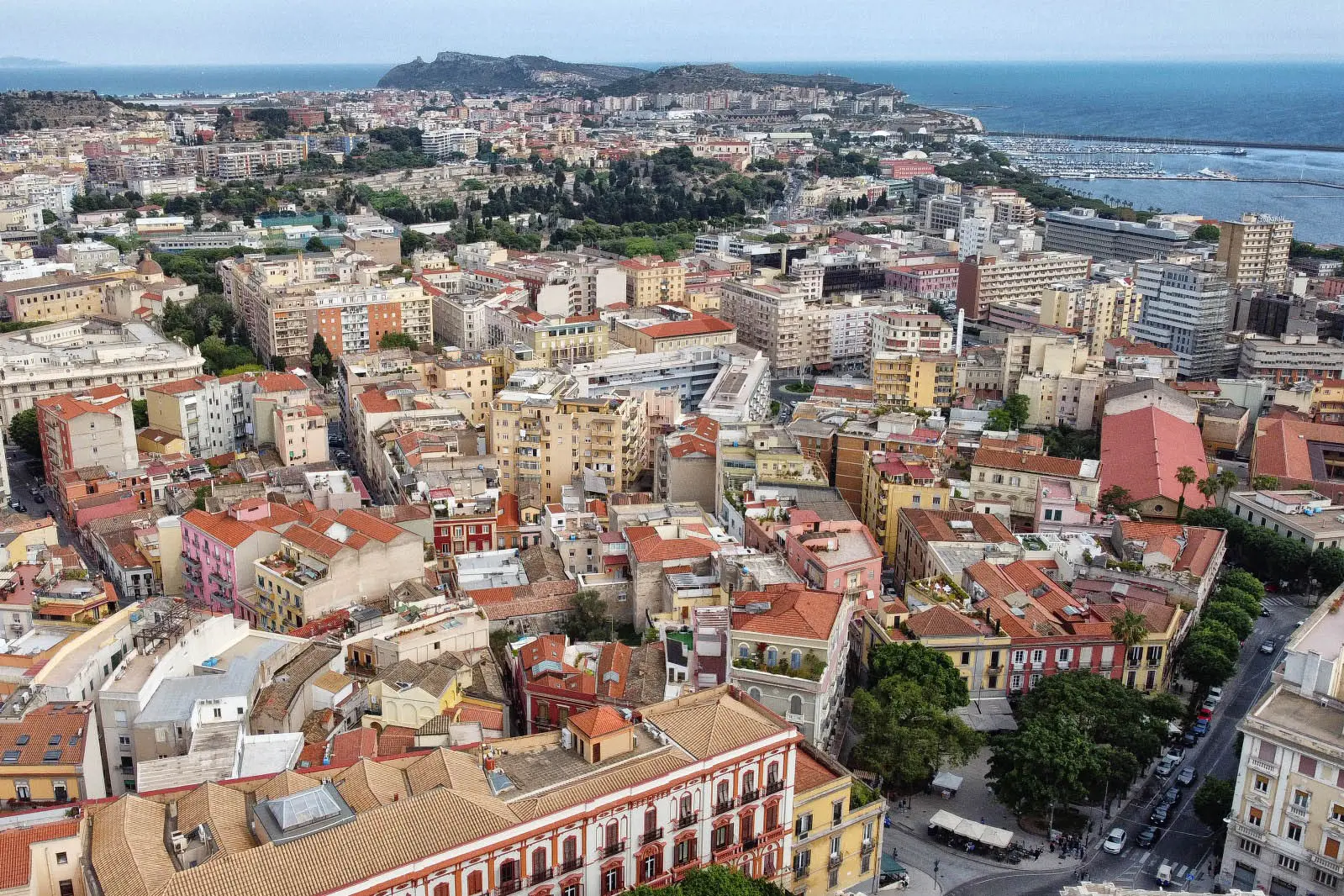 Una veduta di Cagliari (Archivio Unione Sarda)