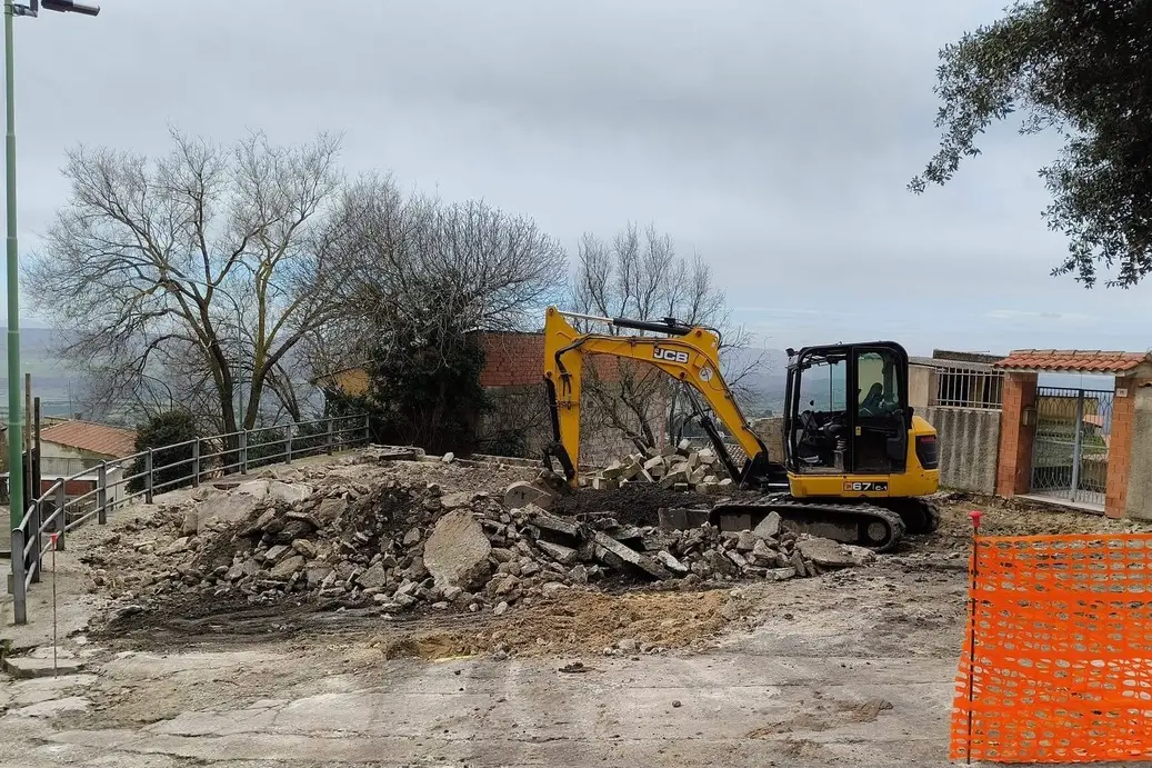 I lavori (Foto concessa)