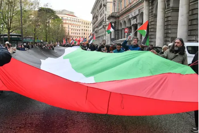 Manifestazione Pro Palestina