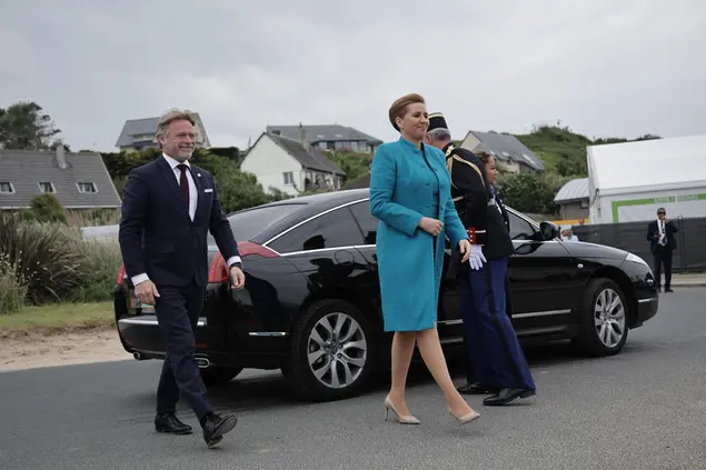 La prima ministra danese Mette Frederiksen (Ansa)
