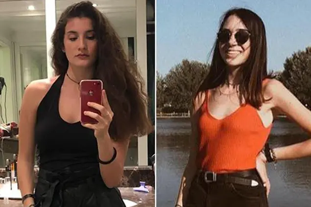 Gaia Von Freymann e Camilla Romagnoli, morte investite in corso Francia a Roma (foto Ansa)