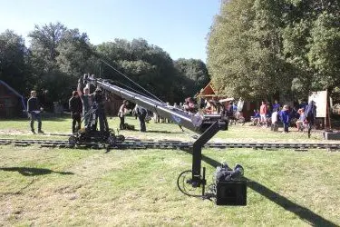 Le riprese del telefilm