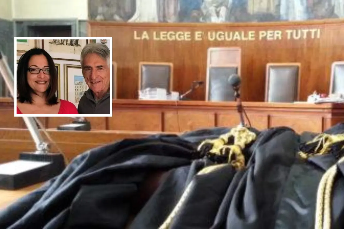 Nella foto Benedetta Ricci assieme al padre Luigi Ricci