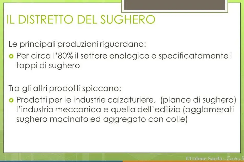 il distretto del sughero