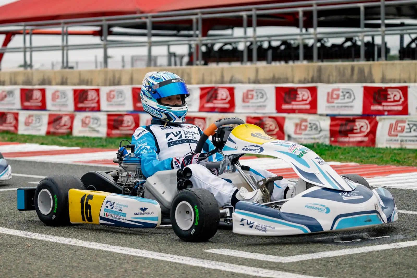 Il pilota Mirko Maguledda (foto DaveMedia)
