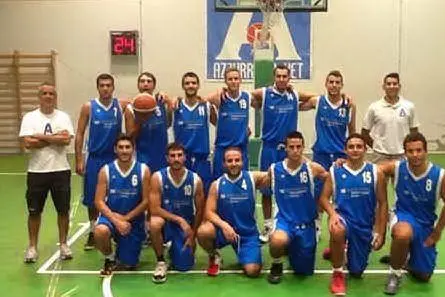 La formazione dell'Azzurra basket