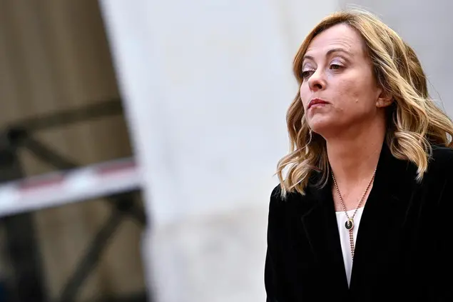 La premier Giorgia Meloni