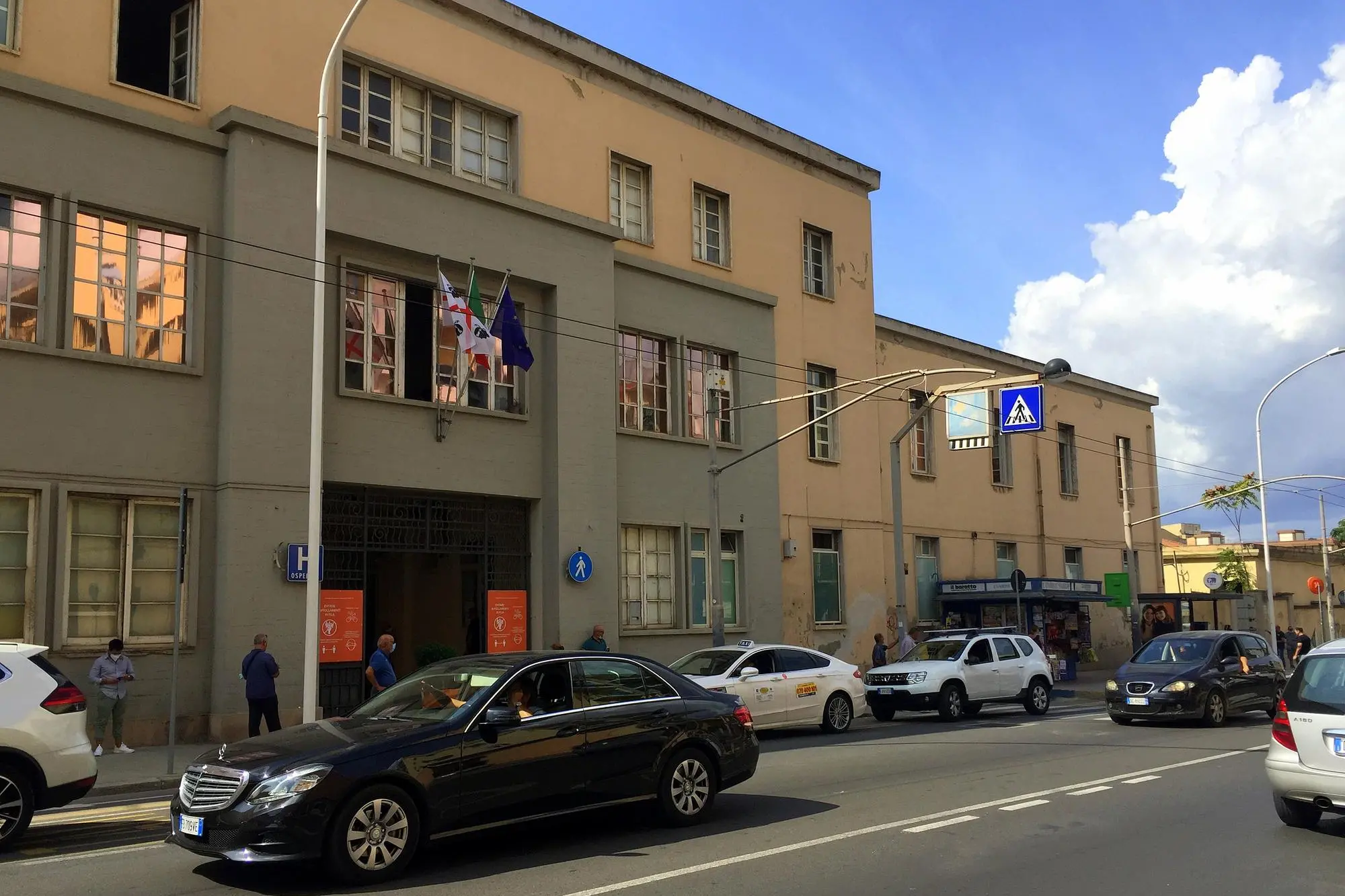 L’ospedale Santissima Trinità in via Is Mirrionis a Cagliari  (Foto archivio)