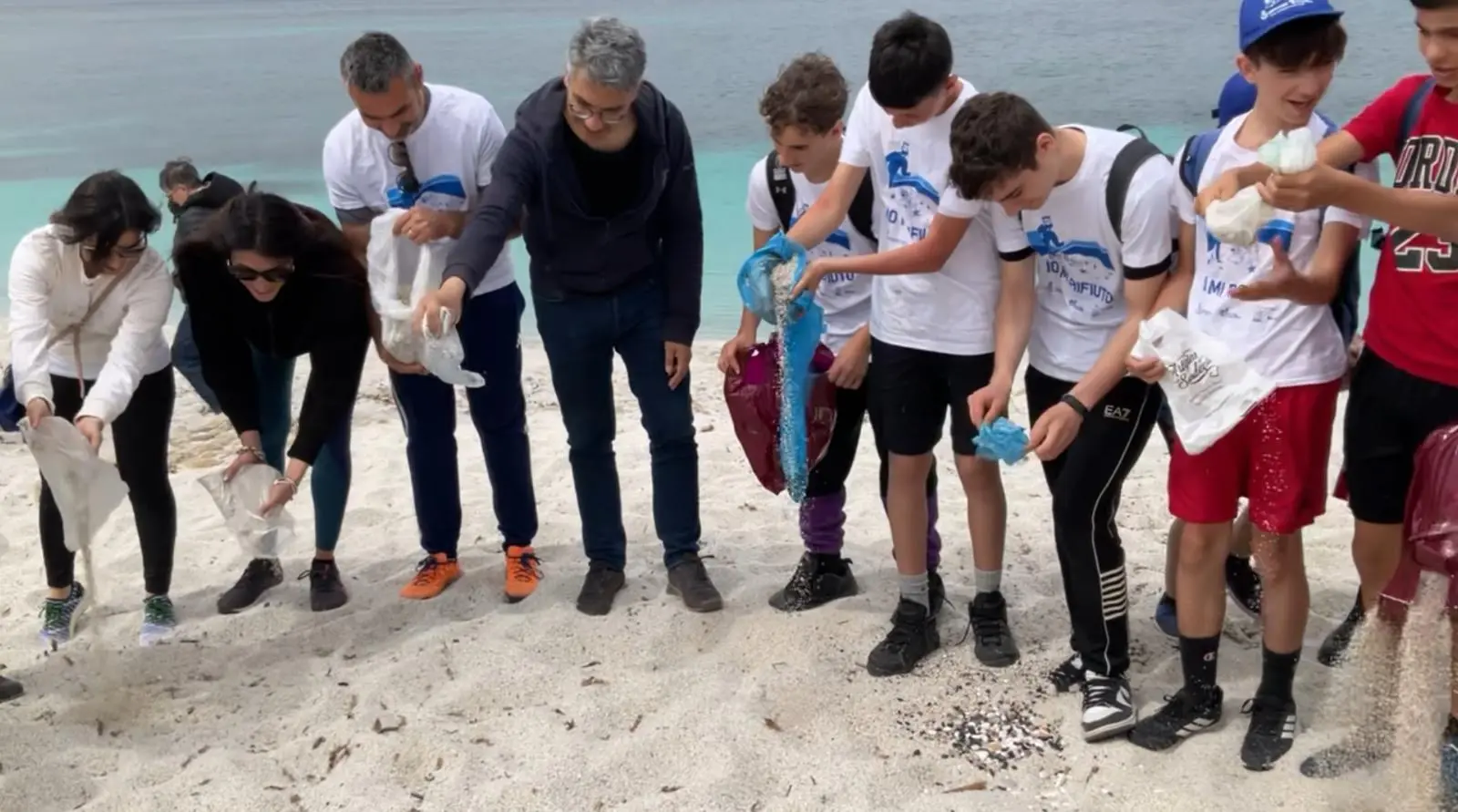 La restituzione della sabbia (Foto concessa)