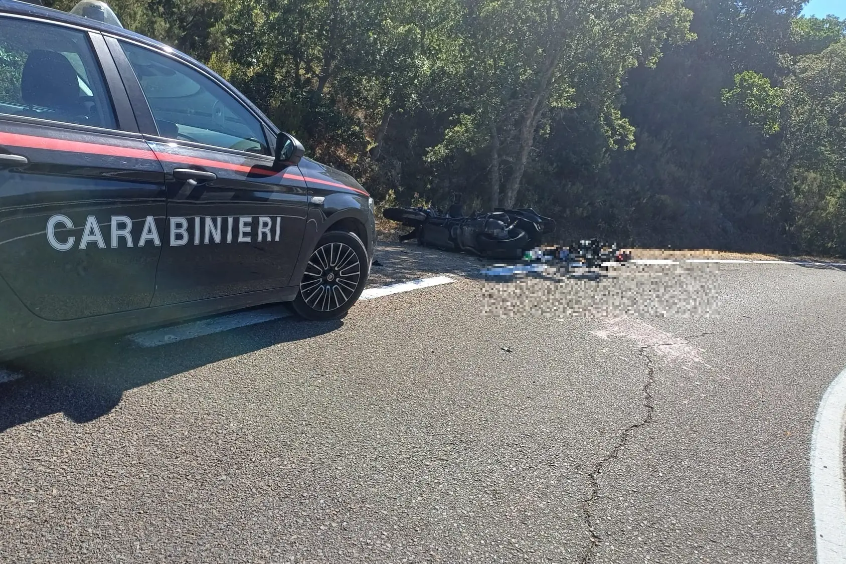 Il luogo dell'incidente