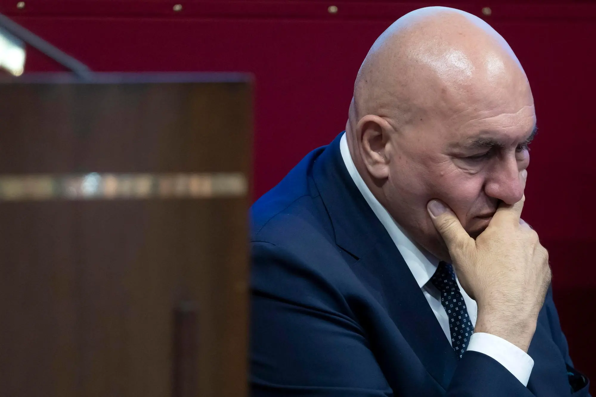 Il ministro della Difesa Guido Crosetto (Ansa)