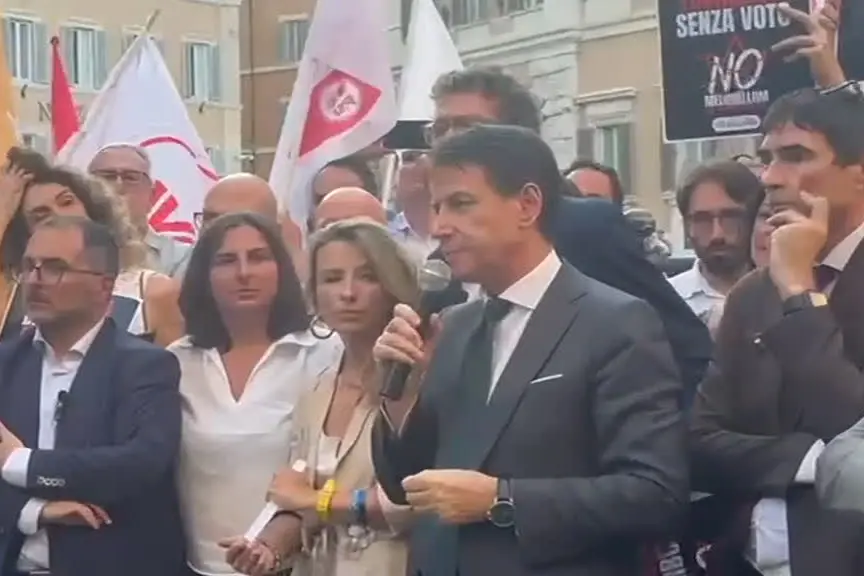 L.elettorale, Conte: Meloni sfiduciata, apra la crisi e vada a casa