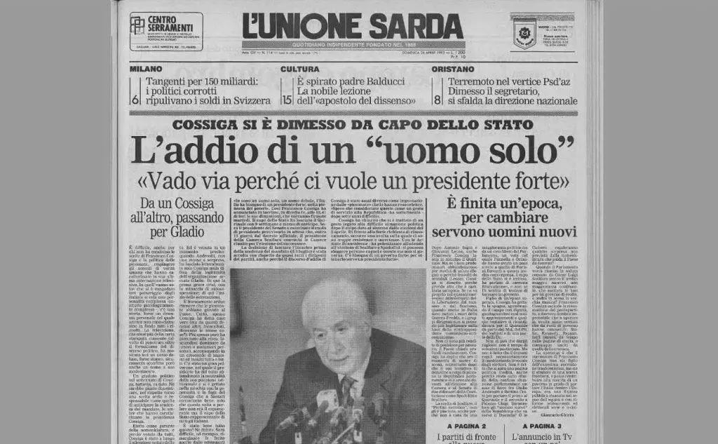 La notizia su L'Unione Sarda