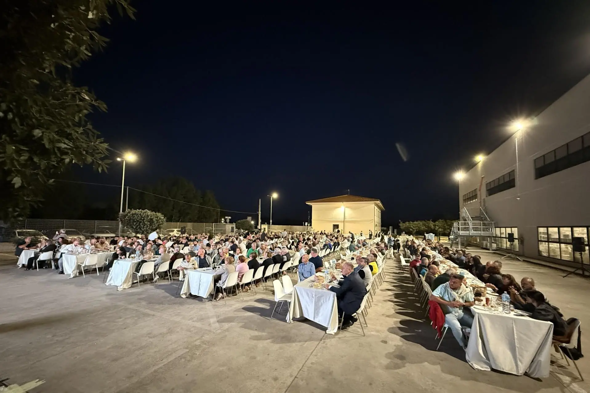 La serata (foto concessa)