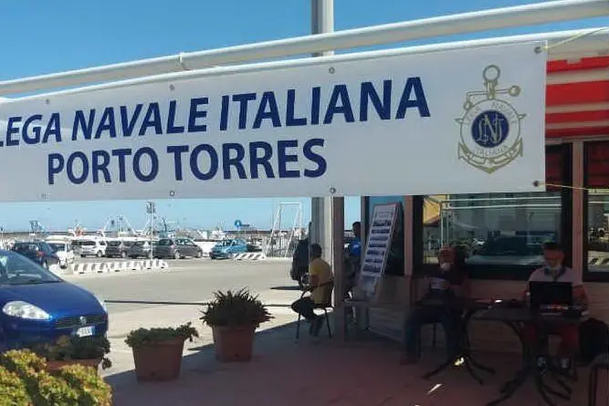 La sede della lega navale di Porto Torres (foto M. Pala)