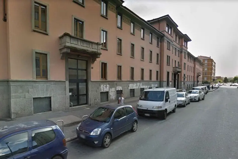 Uno scorcio di via dei Cinquecento a Milano
