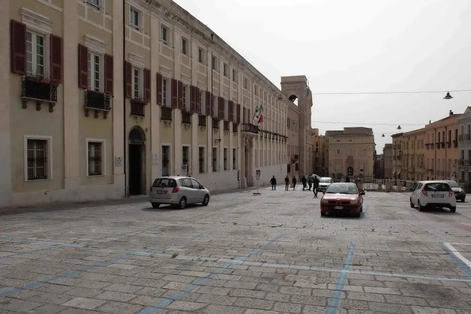 Palazzo Regio (Archivio L'Unione Sarda)
