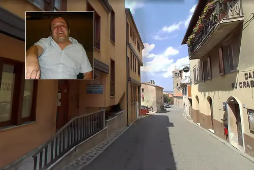La guardia medica di Aritzo, nel riquadro Nanni Mereu
