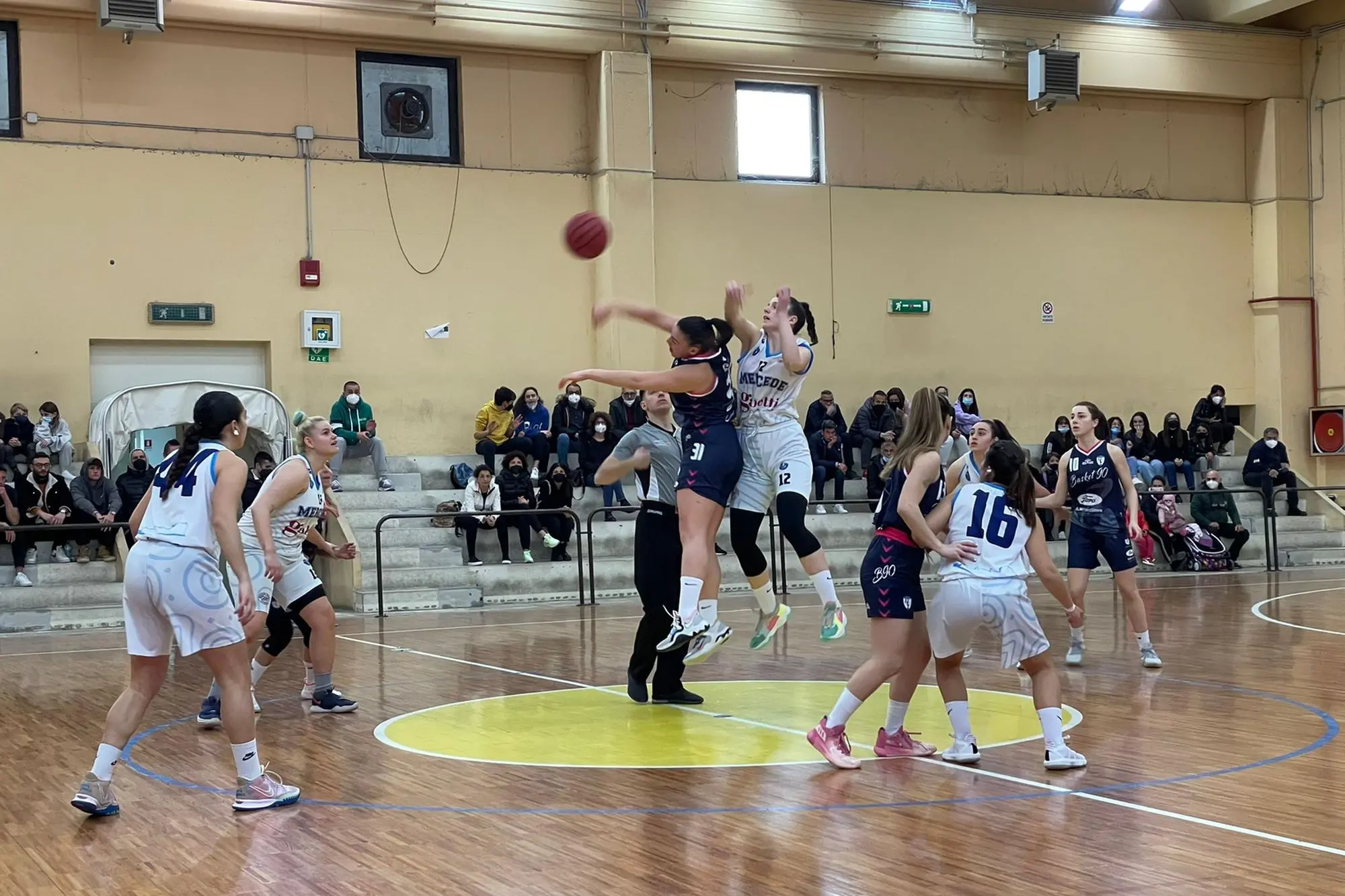 Una partita di basket femminile (foto concessa)