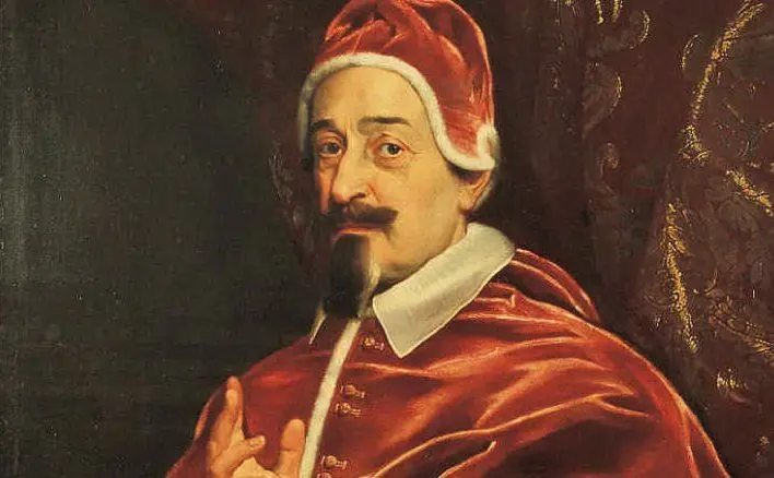 Papa Alessandro VII (foto Biblioteca di Sardegna)