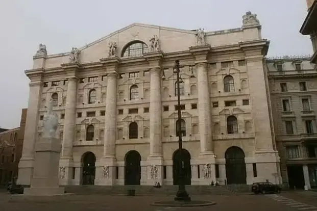 La Borsa di Milano (Archivio L'Unione Sarda)