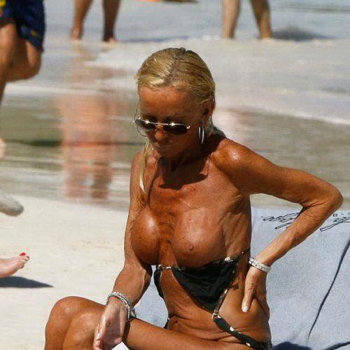 donatella versace topless
