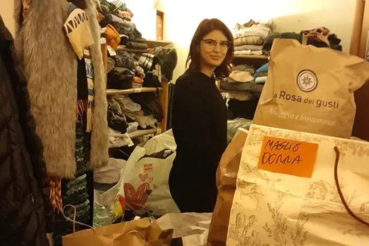 L'iniziativa di raccolta e scambio vestiti usati (foto concessa)