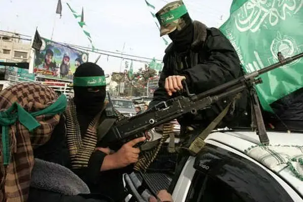 Militanti armati di Hamas