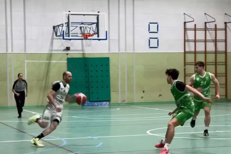 Fabrizio Piras, punto di forza del Basket Mogoro (foto concessa)