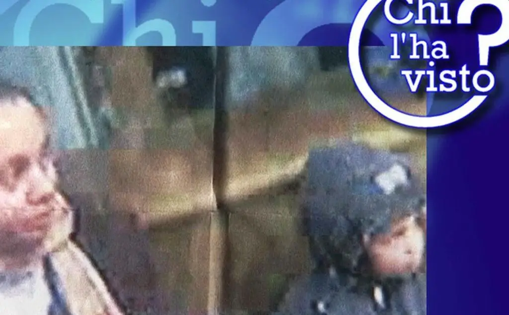 Il frame del video girato dalla guardia giurata di Milano con la bimba che potrebbe essere Denise (Ansa)