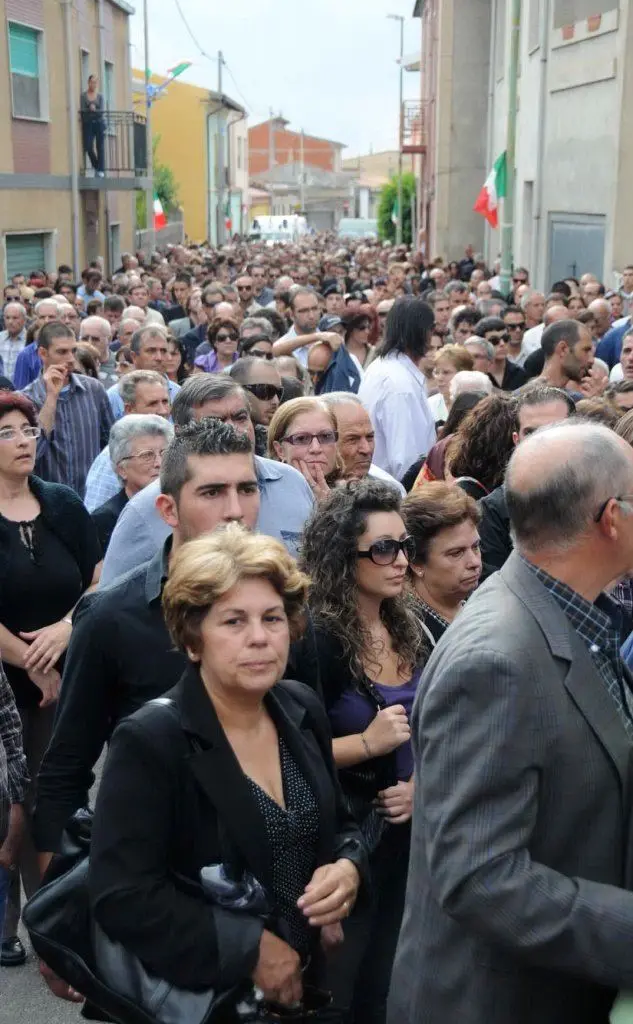 Tutta Solarussa si stringe intorno al dolore della famiglia (Archivio L'Unione Sarda - Chergia)