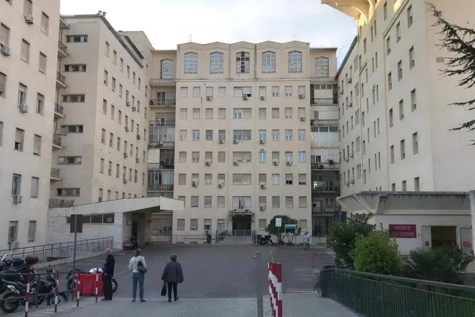 L'ospedale civile di Sassari (Archivio L'Unione Sarda)