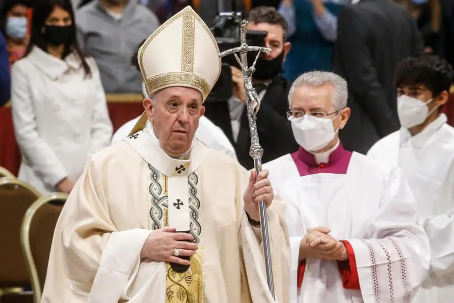 Papa Francesco (Ansa)