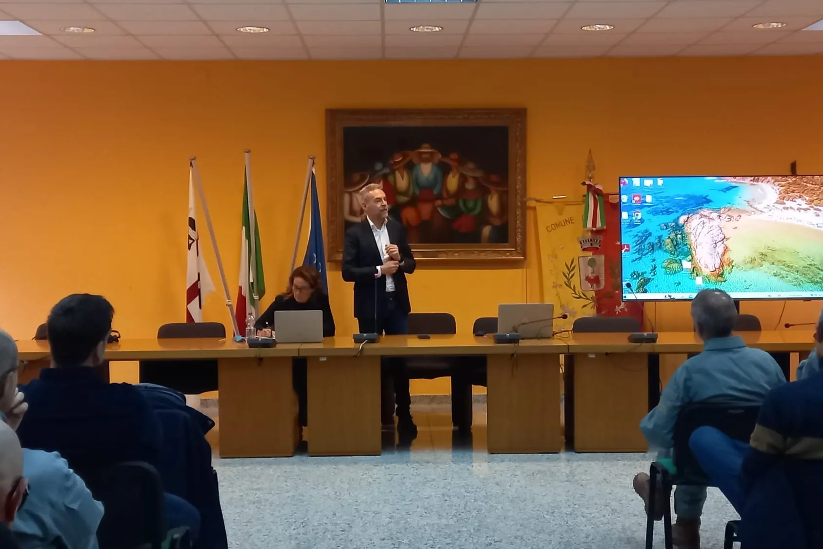 L'incontro a Muravera (foto ufficio stampa)