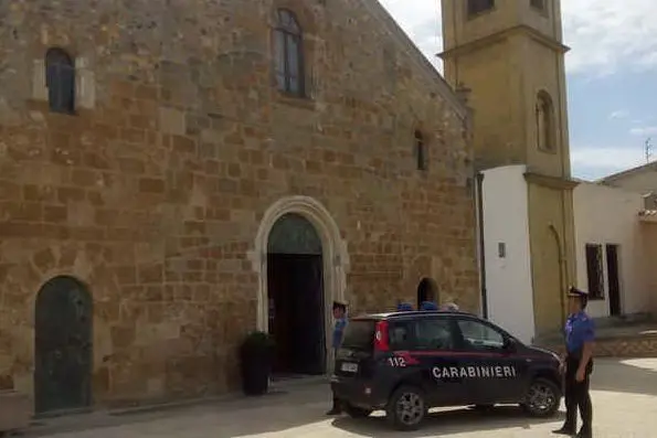 La chiesa di Santa Barbara a Furtei