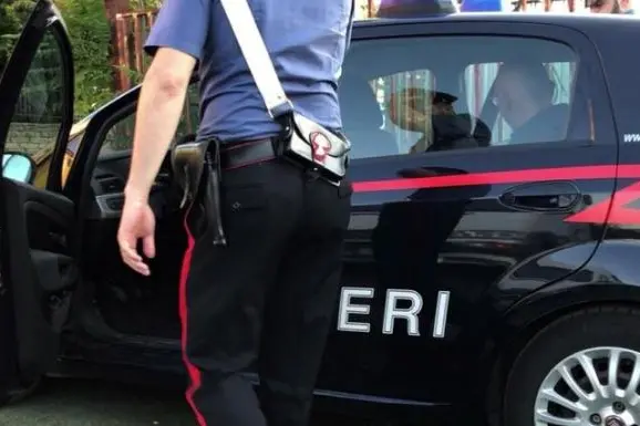 Carabinieri al lavoro