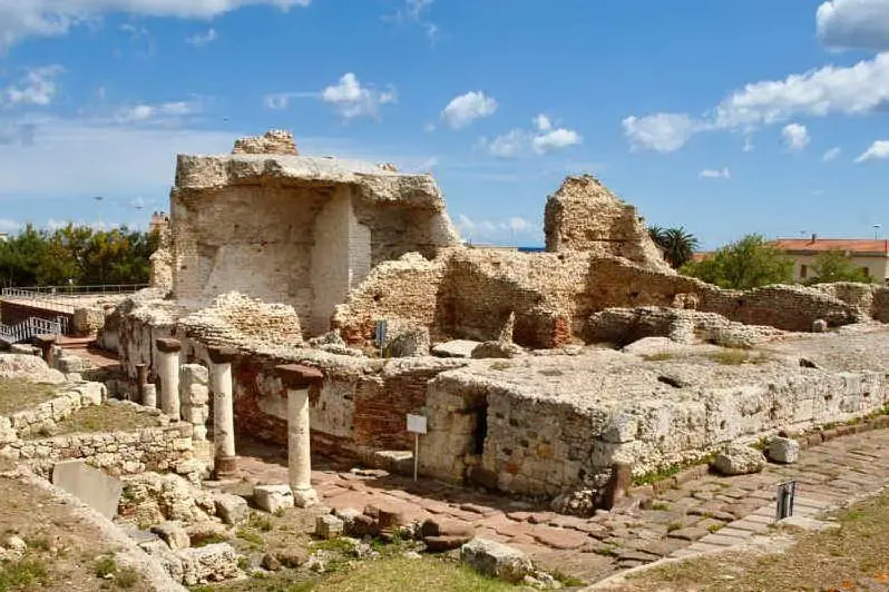 L'area archeologica Turris Libisonis (foto Pala)