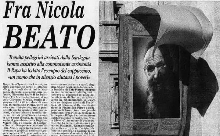 La notizia su &quot;L'Unione Sarda&quot; del 3 ottobre 1999