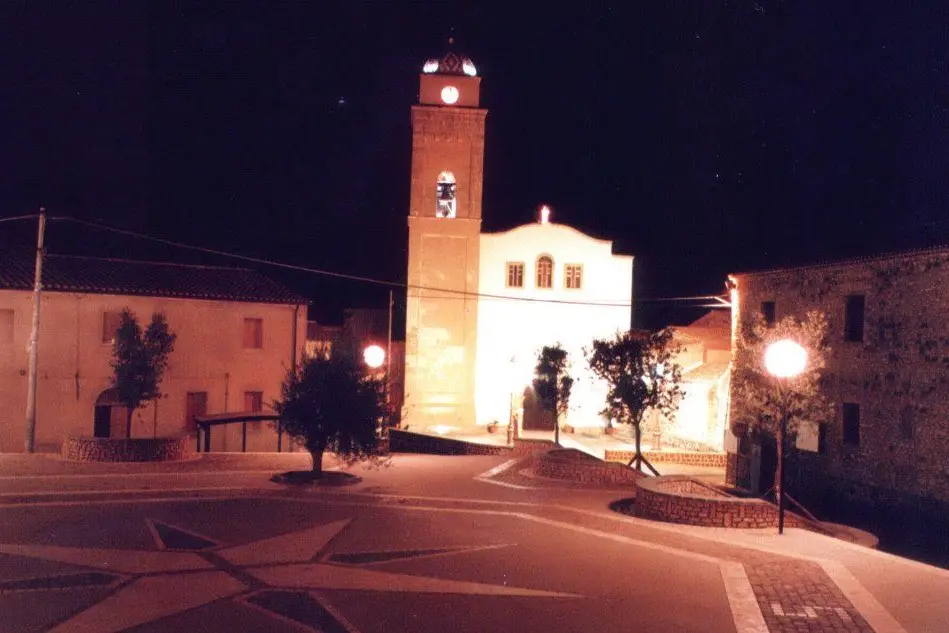 La chiesa parrocchiale di Siddi