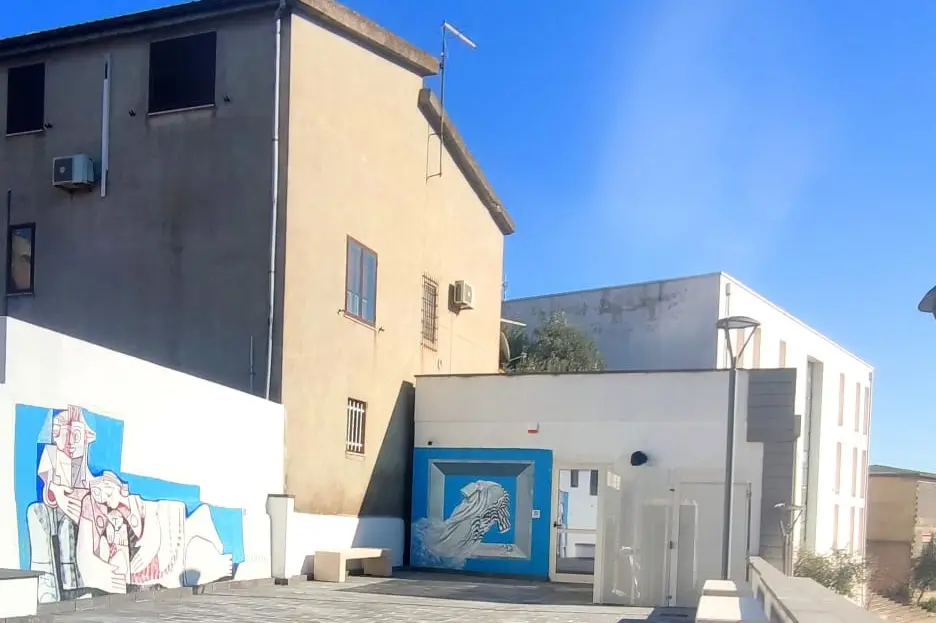 L'ingresso della sala dove avverrà la presentazione (foto concessa)