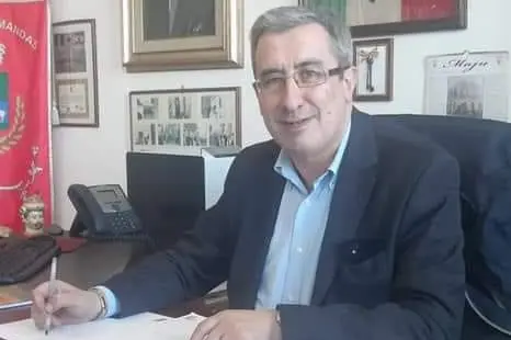 Il sindaco Umberto Oppus (foto Sirigu)