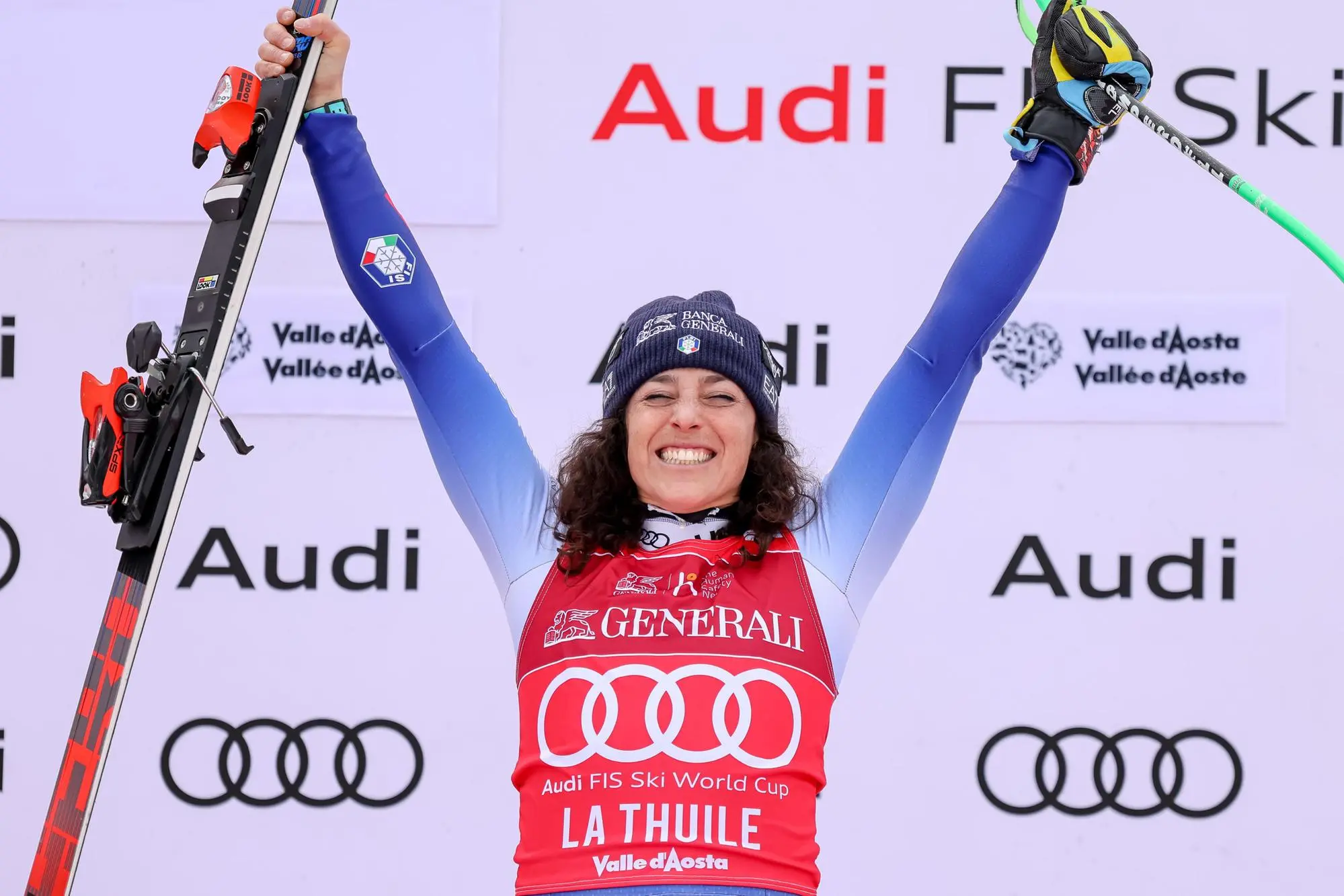Federica Brignone (Ansa)