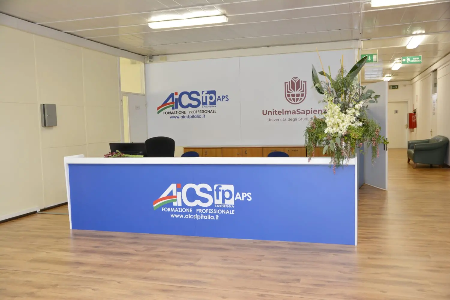 La sede dell'AiCS Sassari (foto concessa)