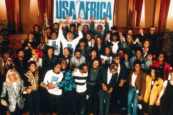 Il gruppo Usa for Africa (Ansa - Courtesy of Sundance Institute)